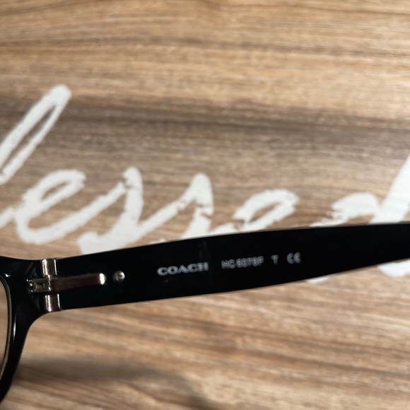 Coach Womens reading glasses black pre-owned - Picture 10 of 11